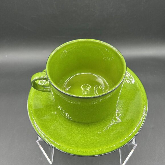 Villeroy Boch Agadir Green Large Teacup And Saucer - Picture 2 of 6